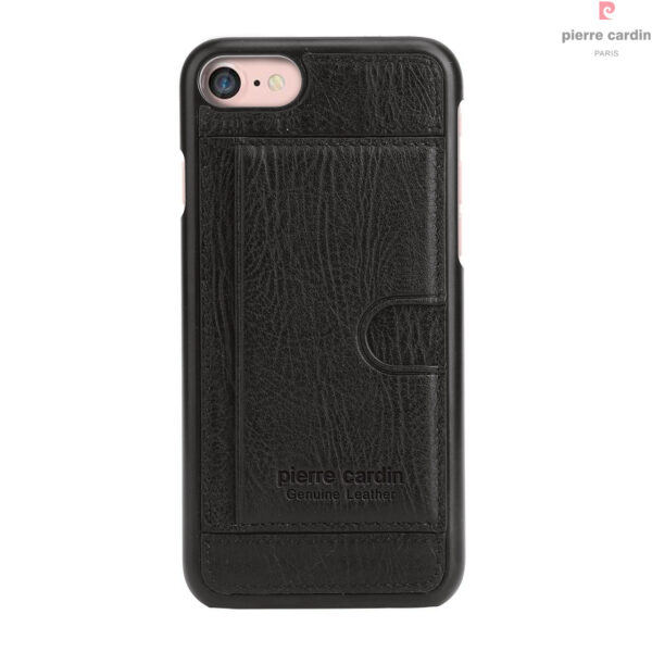 iPhone 7/8 bőrtok/hátlapvédő kártya tartóval - Image 2