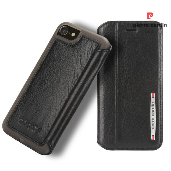 iPhone 7/8 bőrtárcatok kártya zsebbel és állvány funkcióval - Image 5