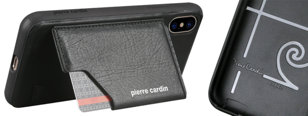 iPhone X/XS bőrtok/hátlapvédő kártya tartoval több színekben - Image 3