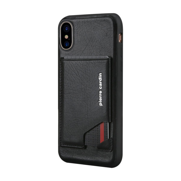 iPhone X/XS bőrtok/hátlapvédő kártya tartoval több színekben - Image 2