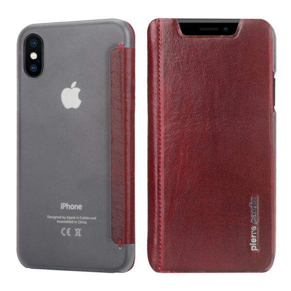iPhone X/XS tárcatok ultravékony transzparens hátlappal - Image 29
