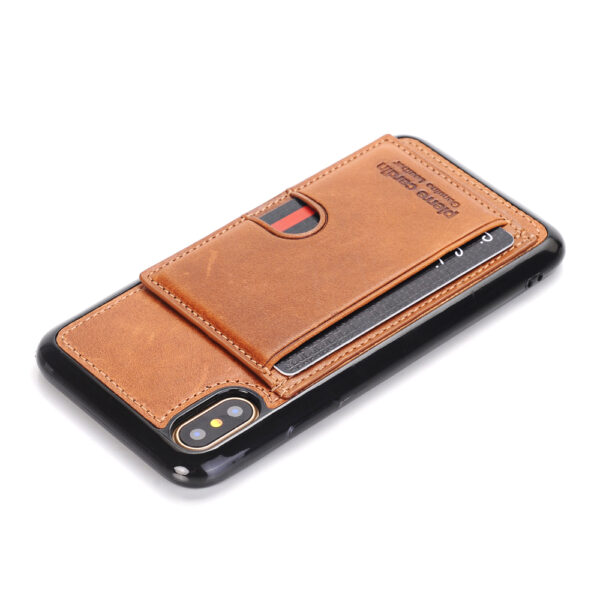 iPhoneX bőrtok/hátlapvédő kártya tartoval - Image 10