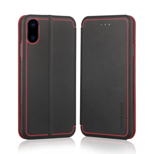 iPhone X/XS tárcatok különböző színekben (PU Shell) - Image 2